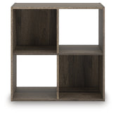 Warmstead Furniture - Ashley Furniture - Shallifer Four Cube Organizer - Four Cube Organizer / Brown - EA1104-2X2