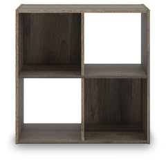 Warmstead Furniture - Ashley Furniture - Shallifer Four Cube Organizer - Four Cube Organizer / Brown - EA1104-2X2