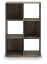 Warmstead Furniture - Ashley Furniture - Shallifer Six Cube Organizer - Six Cube Organizer / Brown - EA1104-3X2