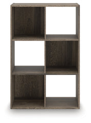 Warmstead Furniture - Ashley Furniture - Shallifer Six Cube Organizer - Six Cube Organizer / Brown - EA1104-3X2