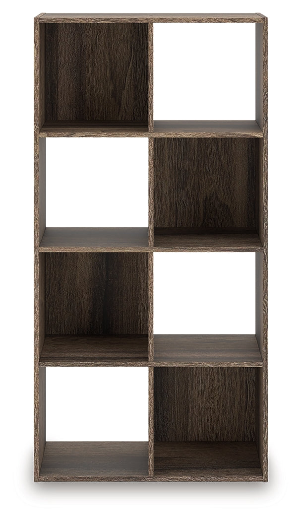 Warmstead Furniture - Ashley Furniture - Shallifer Eight Cube Organizer - Eight Cube Organizer / Brown - EA1104-4X2