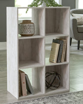 Warmstead Furniture - Ashley Furniture - Paxberry Six Cube Organizer - Six Cube Organizer / Whitewash - EA1811-3X2