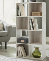 Warmstead Furniture - Ashley Furniture - Paxberry Eight Cube Organizer - Eight Cube Organizer / Whitewash - EA1811-4X2