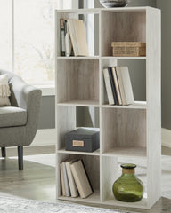 Warmstead Furniture - Ashley Furniture - Paxberry Eight Cube Organizer - Eight Cube Organizer / Whitewash - EA1811-4X2