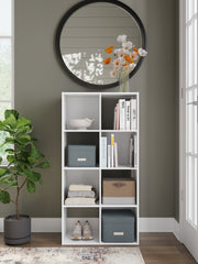 Warmstead Furniture - Ashley Furniture - Onita Eight Cube Organizer - Eight Cube Organizer / White - EA9630-4X2