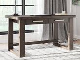 Warmstead Furniture - Ashley Furniture - Breckington Office Desk - Home Office Desk / Dark Brown - H556-44