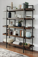 Warmstead Furniture - Ashley Furniture - Starmore Bookcase - Bookcase / Brown - H633-70