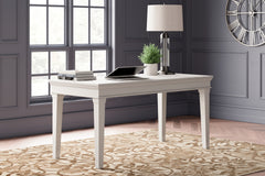 Warmstead Furniture - Ashley Furniture - Kanwyn Office Desk - Home Office Desk / Whitewash - H777-44