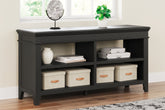 Warmstead Furniture - Ashley Furniture - Beckincreek Credenza - Credenza / Black - H778-46