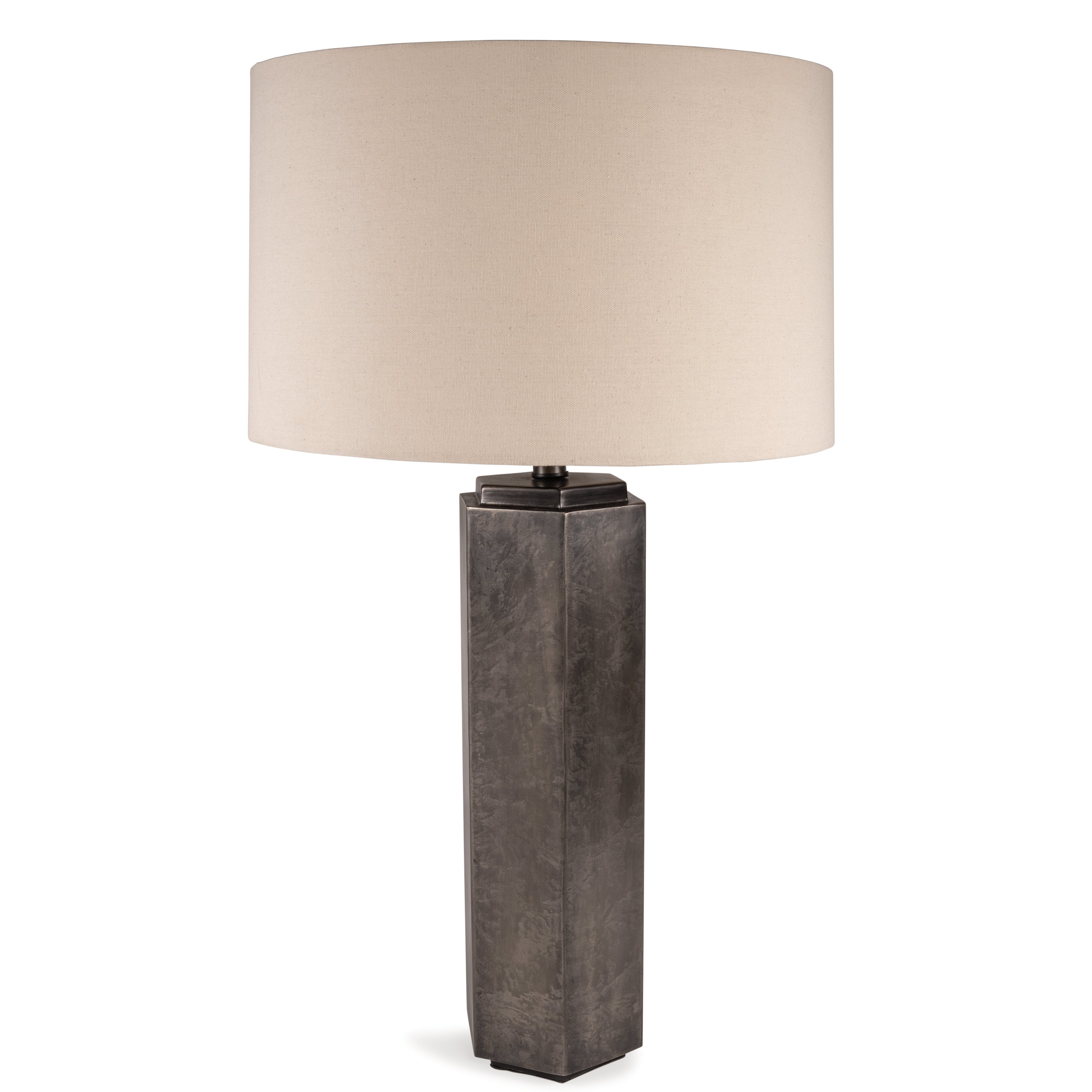 Warmstead Furniture - Ashley Furniture - Dirkton Lighting - Table Lamp (Set of 2) / Antique Pewter - L208324X2
