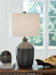Warmstead Furniture - Ashley Furniture - Jilton Lighting - Poly Table Lamp (1/CN) / Black - L235844