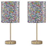 Warmstead Furniture - Ashley Furniture - Maddy Lighting - Table Lamp (Set of 2) / Multi - L857724X2