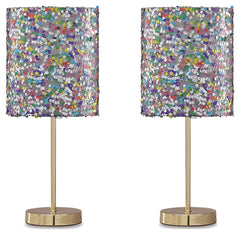 Warmstead Furniture - Ashley Furniture - Maddy Lighting - Table Lamp (Set of 2) / Multi - L857724X2