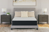 Warmstead Furniture - Ashley Furniture - Palisades Firm Mattresses - California King / Gray/Blue - M41551