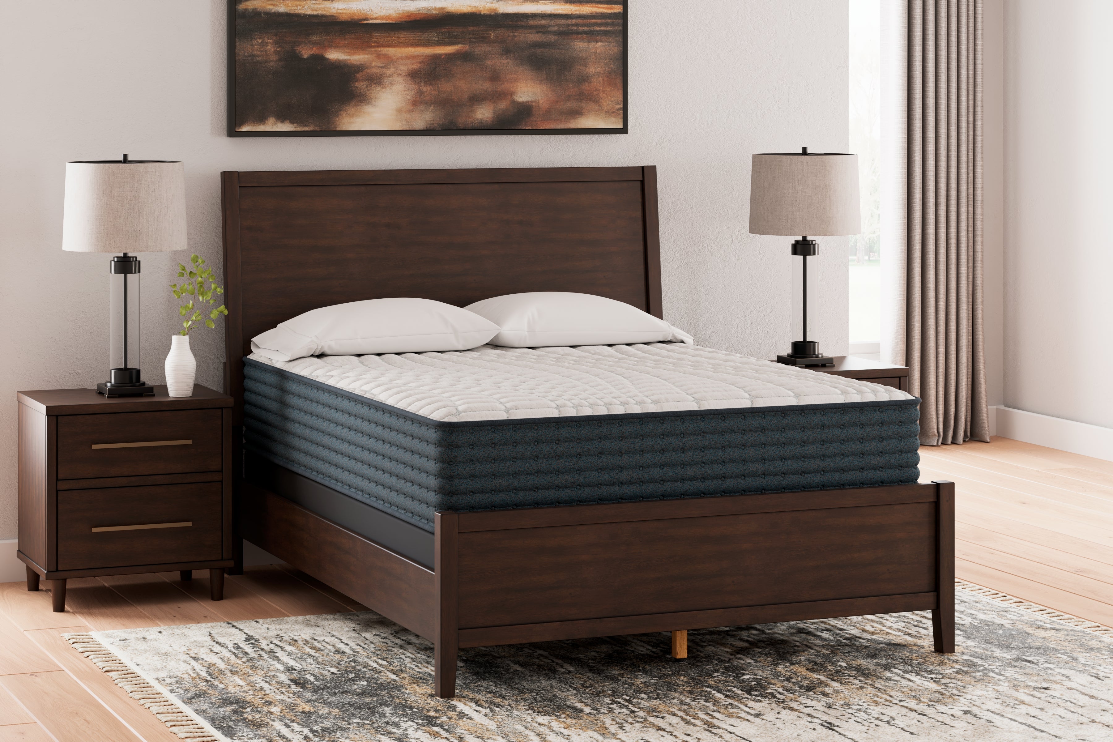 Warmstead Furniture - Ashley Furniture - Hybrid 1200 Mattresses - California King / White - M43551