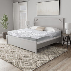 Warmstead Furniture - Ashley Furniture - 12 Inch Memory Foam Mattresses - California King / White - M59351