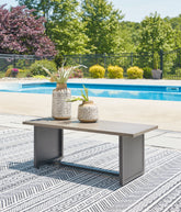 Warmstead Furniture - Ashley Furniture - Bree Zee Outdoor - 3-Piece Outdoor Modular Seating / Brown - P160P9