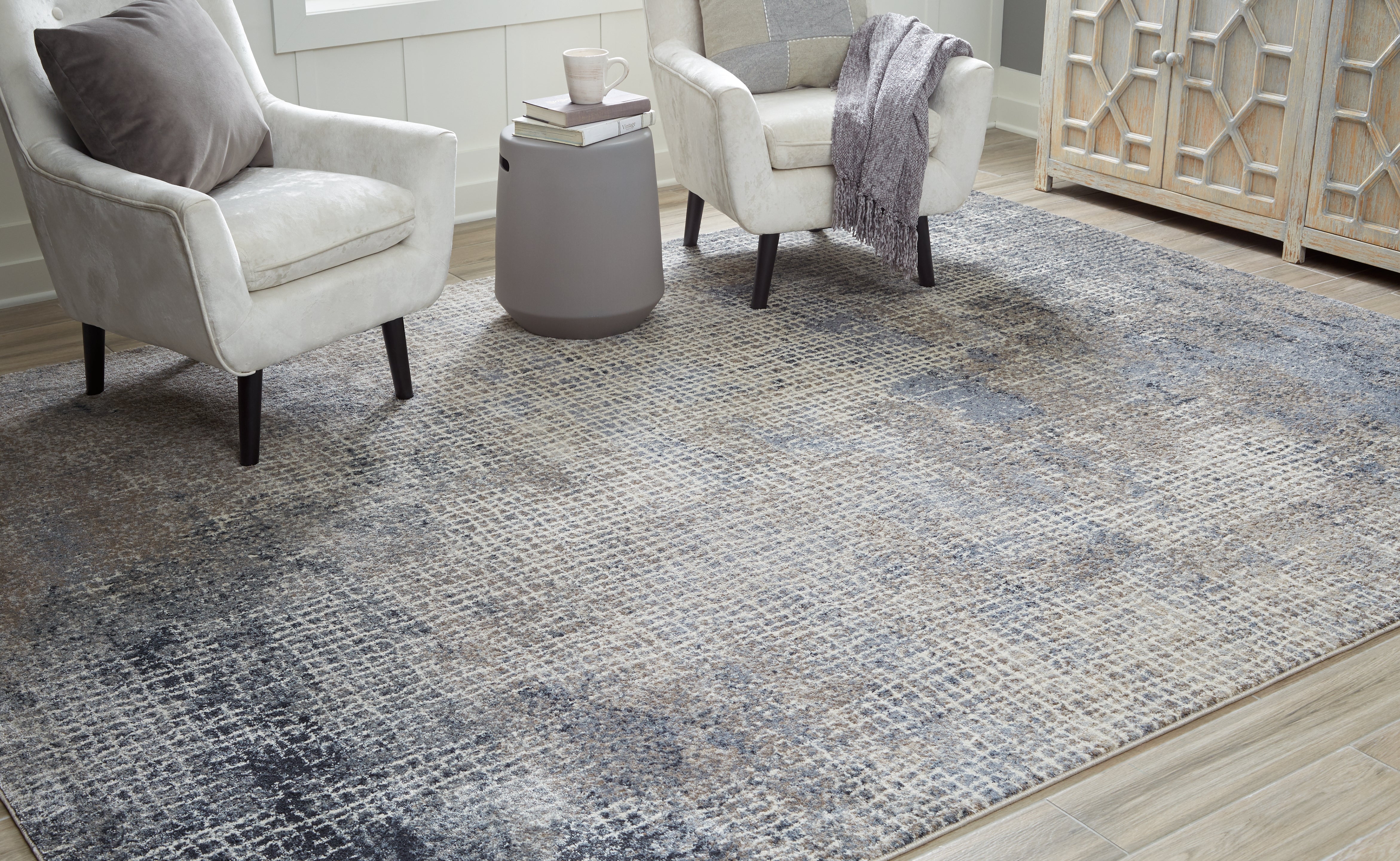 Warmstead Furniture - Ashley Furniture - Brookhall Rug - 7'10" x 10'6" Rug / Multi - R406101