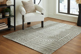 Warmstead Furniture - Ashley Furniture - Jossen Rug - 8' x 10' Rug / Ivory/Gray - R406831
