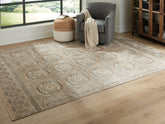 Warmstead Furniture - Ashley Furniture - Bachby Rug - 5'3" x 7' Area Rug / Multi - R407682