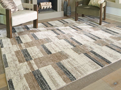 Warmstead Furniture - Ashley Furniture - Alstone Rug - 7'10" x 10' Area Rug / Multi - R407731