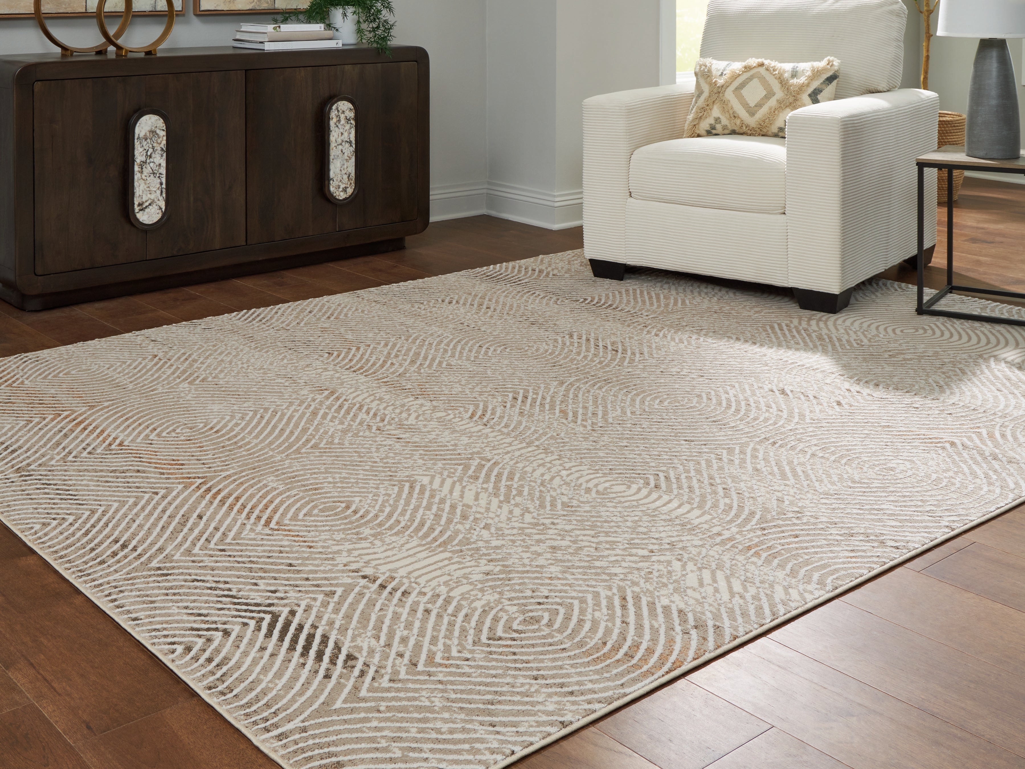 Warmstead Furniture - Ashley Furniture - Bachus Rug - 5'3" x 7' Area Rug / Multi - R407752