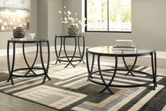 Warmstead Furniture - Ashley Furniture - Tarrin Table (Set of 3) - Occasional Table Set (3/CN) / Black - T115-13