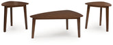 Warmstead Furniture - Ashley Furniture - Lyncott Table (Set of 3) - Occasional Table Set (3/CN) / Brown - T135-13