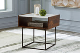 Warmstead Furniture - Ashley Furniture - Rusitori End Table - Rectangular End Table / Multi - T169-3