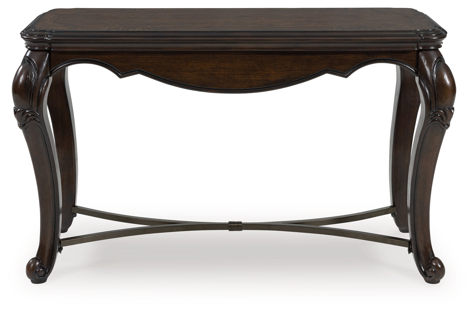 Warmstead Furniture - Ashley Furniture - Maylee Sofa Table - Sofa Table / Dark Brown - T617-4