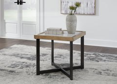 Warmstead Furniture - Ashley Furniture - Montia End Table - Square End Table / Multi - T632-2