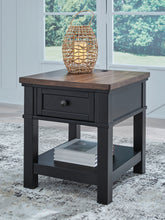 Warmstead Furniture - Ashley Furniture - Wildenauer End Table - Rectangular End Table / Brown/Black - T664-3
