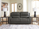 Warmstead Furniture - Ashley Furniture - 5Z - Pittson Sectional - 2-Piece Power Reclining Sectional Loveseat - PCU12600S1