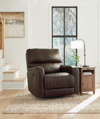 Warmstead Furniture - Ashley Furniture - Emberla Living Room - Swivel Glider Recliner / Coffee - U4480561