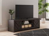 Warmstead Furniture - Ashley Furniture - Cayboni TV Stand - 71" / Tan - W3787-68