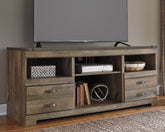 Warmstead Furniture - Ashley Furniture - Trinell TV Stand - 63" / Brown - W446-68