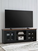Warmstead Furniture - Ashley Furniture - Wildenauer 76" TV Stand - 76" / Brown/Black - W664-68