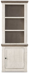 Warmstead Furniture - Ashley Furniture - Havalance Right Pier Cabinet - Right Pier Cabinet / Two-tone - W814-34