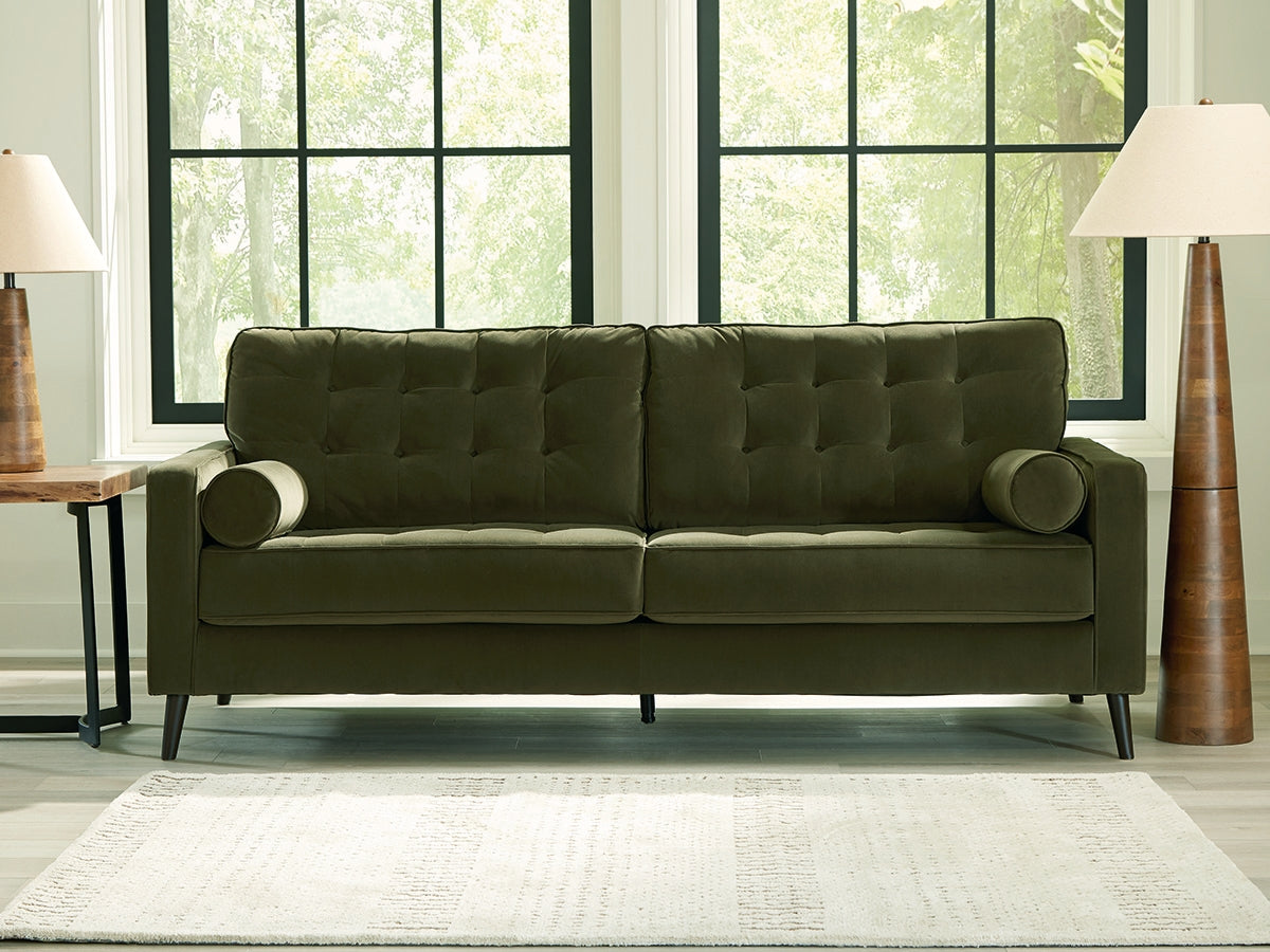 Warmstead Furniture - Ashley Furniture - Reveon Lakes Living Room - Sofa / Olive - 2640438