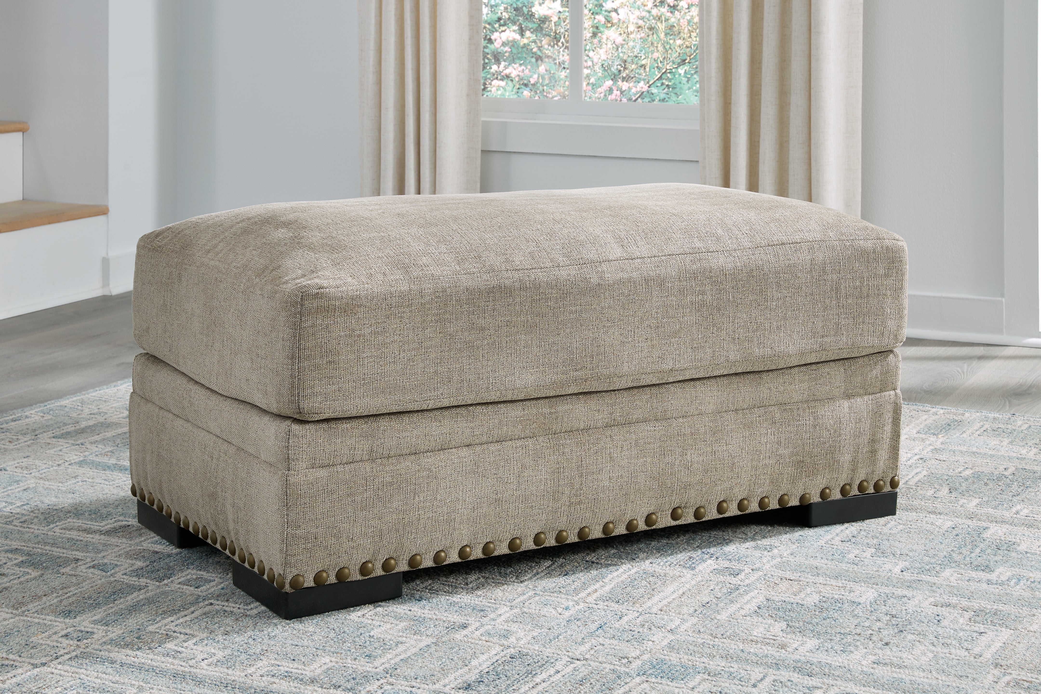 Warmstead Furniture - Ashley Furniture - Galemore Living Room - Ottoman / Quarry - 2700414