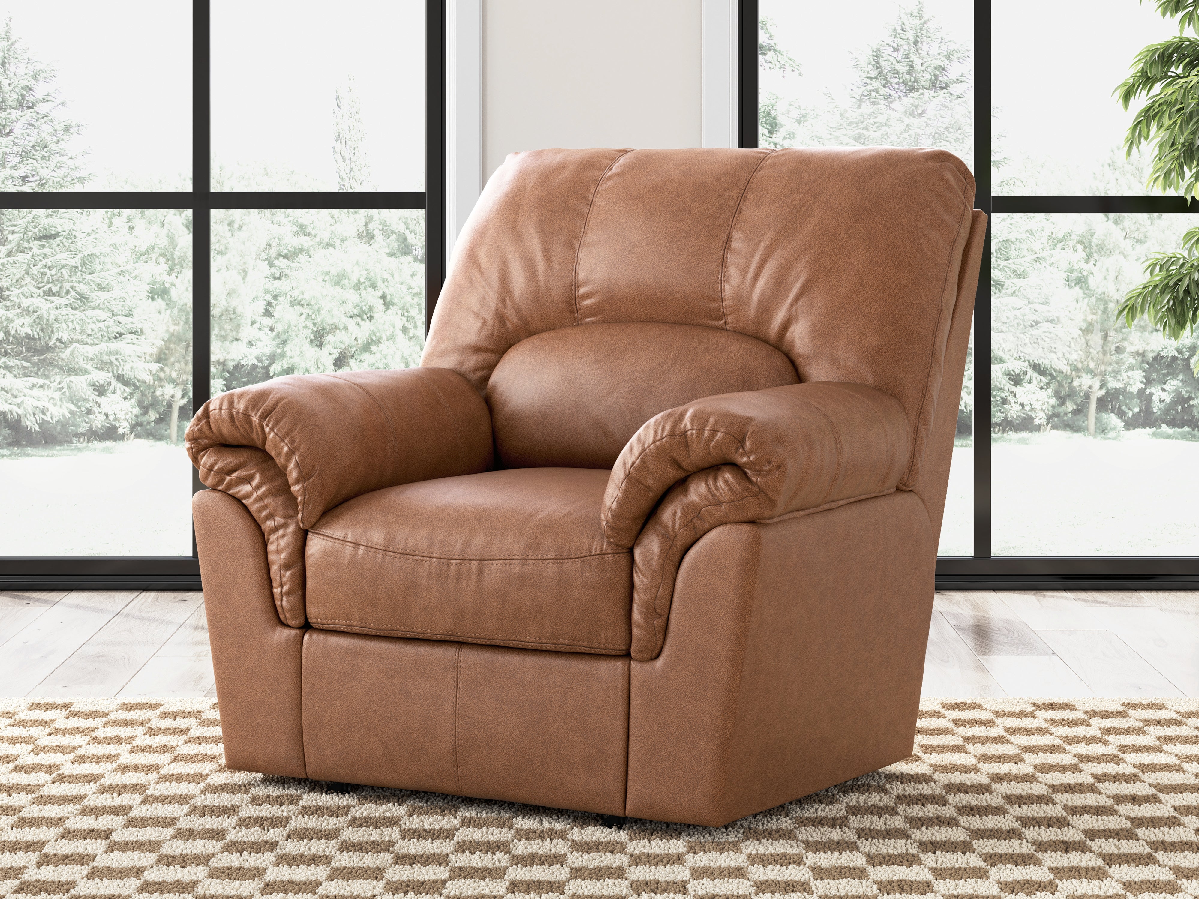Warmstead Furniture - Ashley Furniture - WillowBend Living Room - Rocker Recliner / Caramel - PC2770425