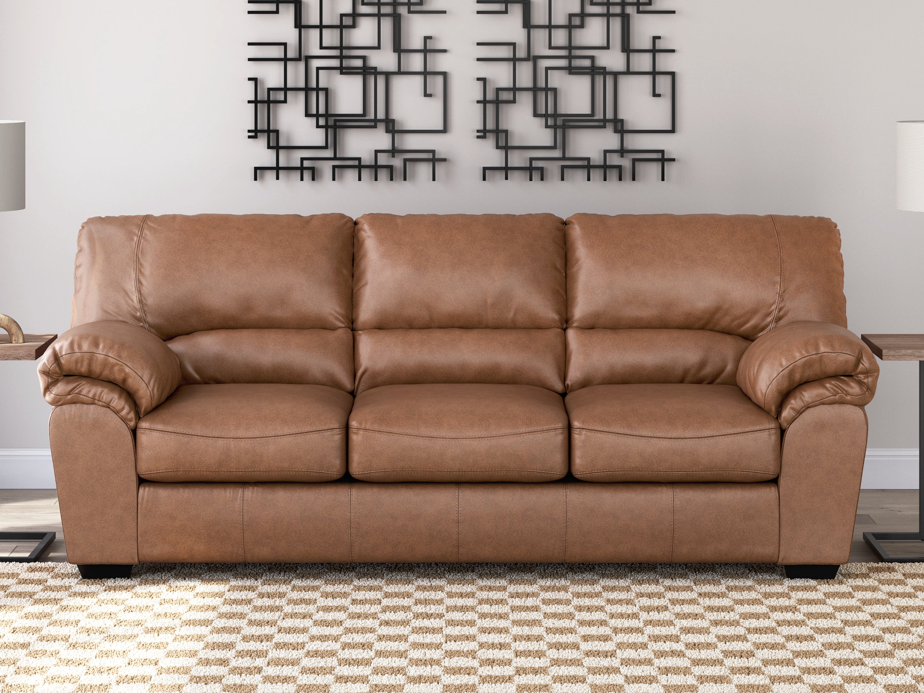Warmstead Furniture - Ashley Furniture - WillowBend Living Room - Sofa / Caramel - PC2770438