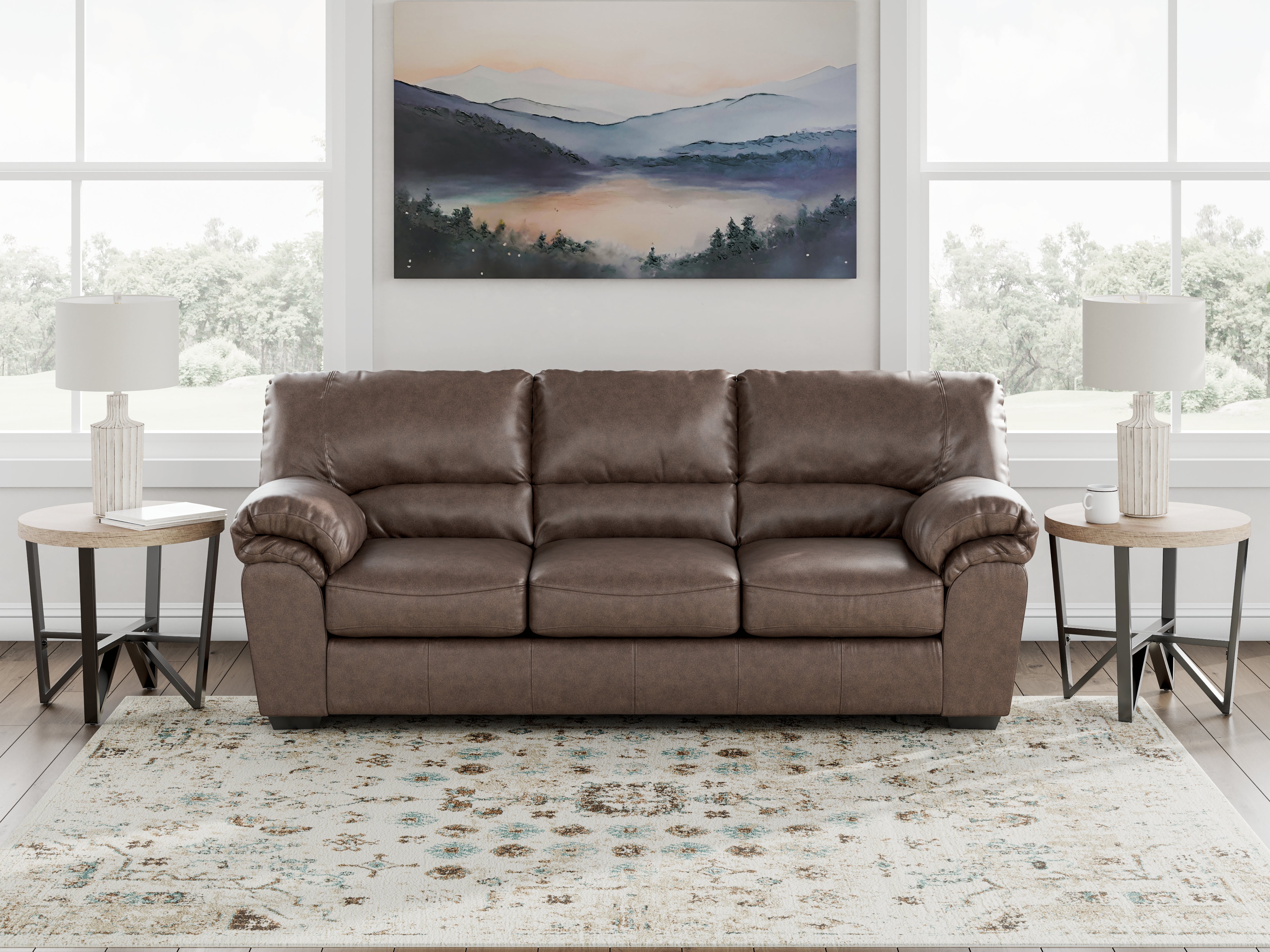 Warmstead Furniture - Ashley Furniture - WillowBend Living Room - Sofa / Umber - PC2770538