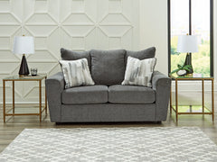 Warmstead Furniture - Ashley Furniture - Stairatt Living Room - Ottoman / Gravel - 2850214