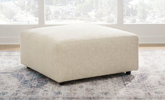 Warmstead Furniture - Ashley Furniture - Edenfield Living Room - Oversized Accent Ottoman / Charcoal - 2900308
