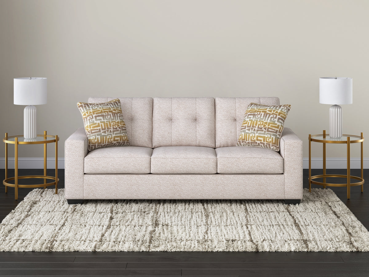Warmstead Furniture - Ashley Furniture - Larimer Living Room - Queen Sofa Sleeper / Stone - PC2920339