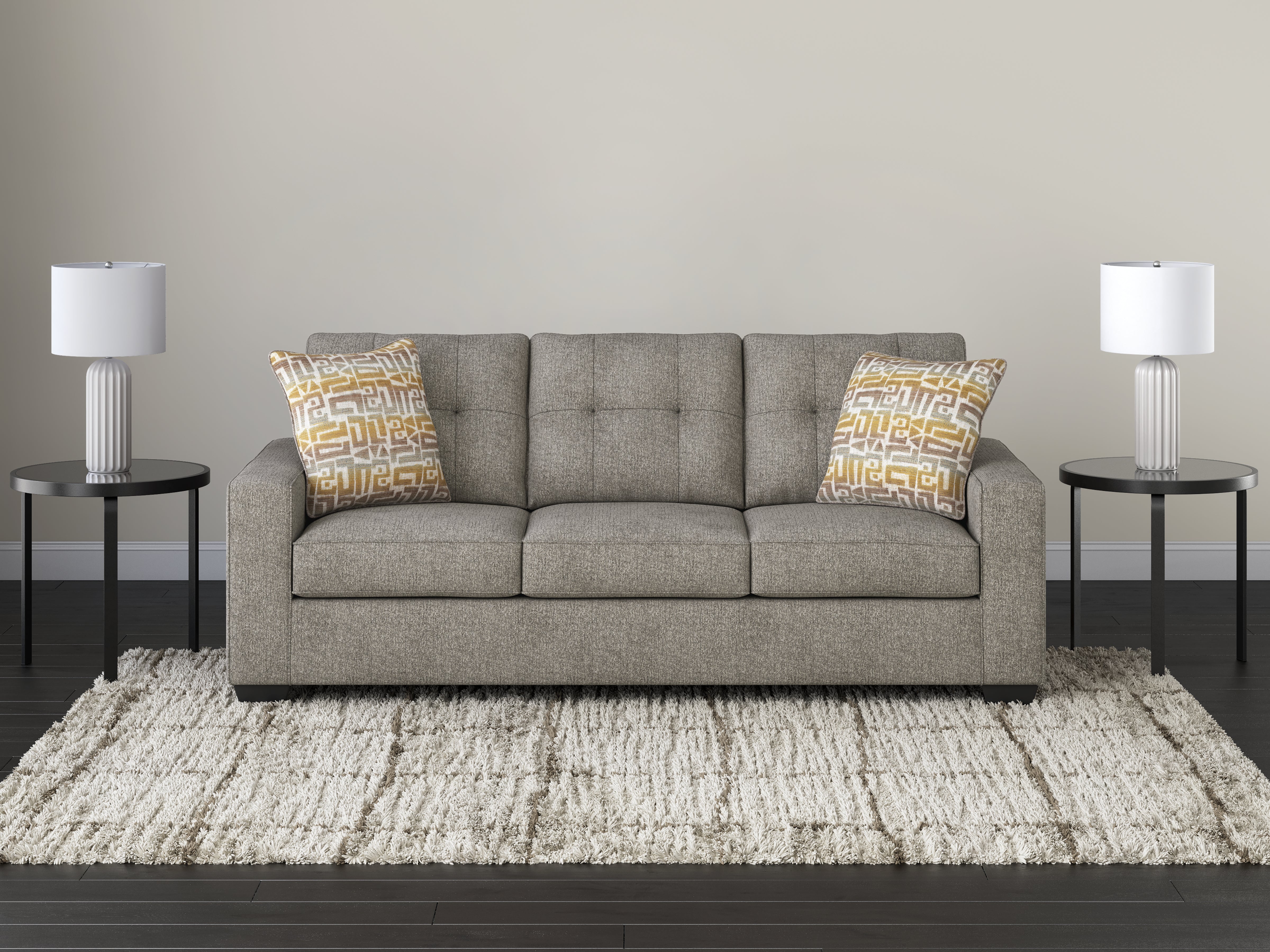 Warmstead Furniture - Ashley Furniture - Larimer Living Room - Sofa / Iron - PC2920438