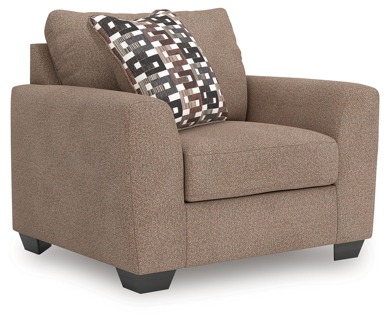 Warmstead Furniture - Ashley Furniture - Triston-Peaks Living Room - Chair and a Half / Suede - 3020423