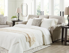 Warmstead Furniture - Ashley Furniture - Gaelon Living Room - Queen Sofa Sleeper / Dune - 3730739