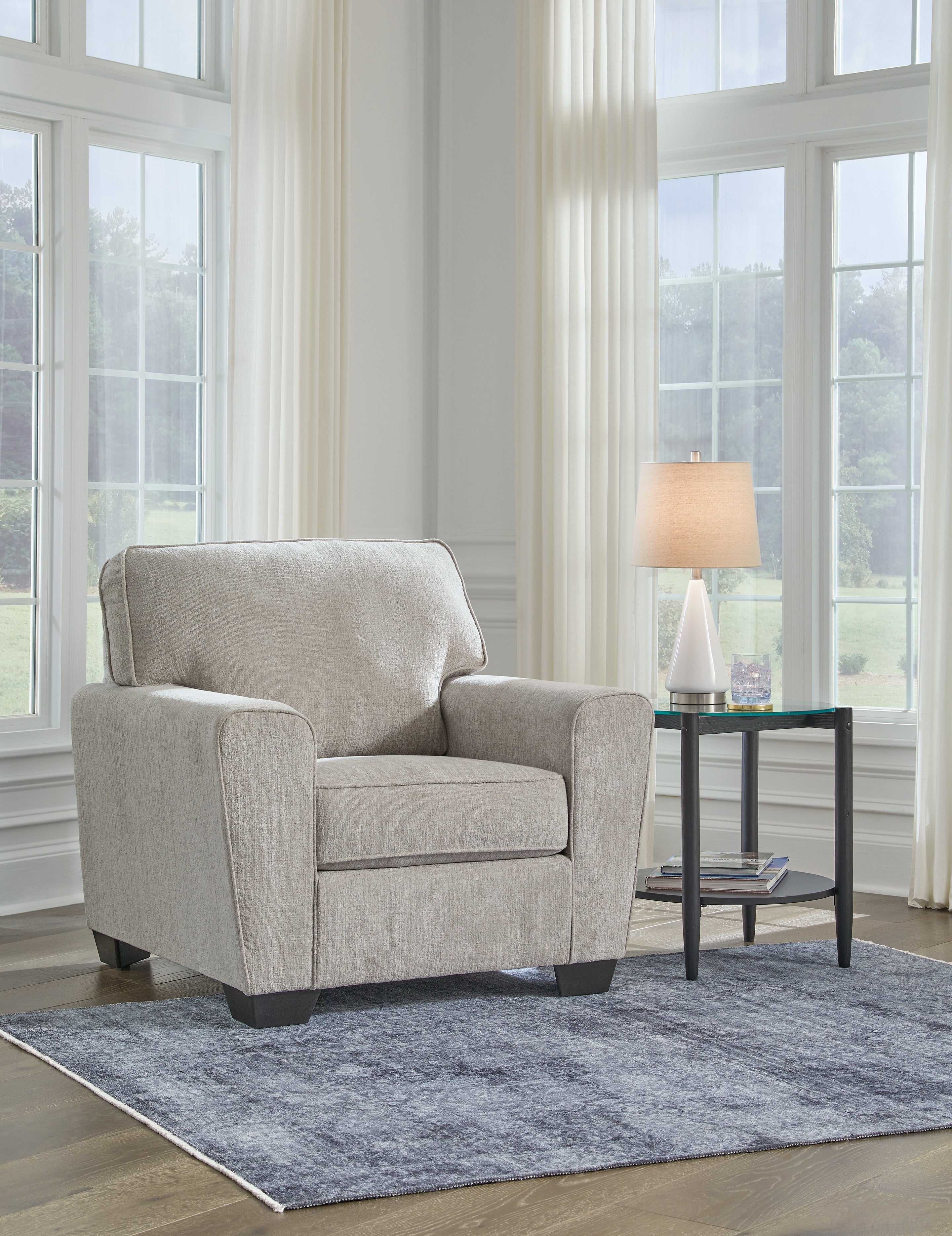 Warmstead Furniture - Ashley Furniture - Cashton Living Room - Chair / Ice - 4060620